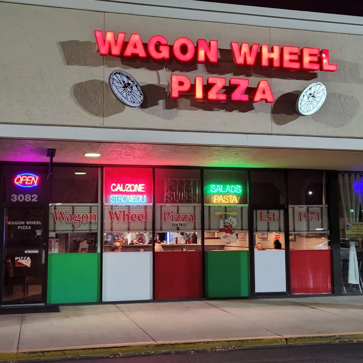 Wagon Wheel Pizza Of Melbourne